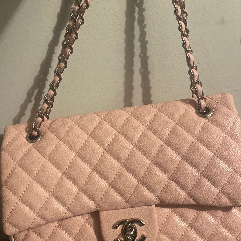 Pink fashion purse